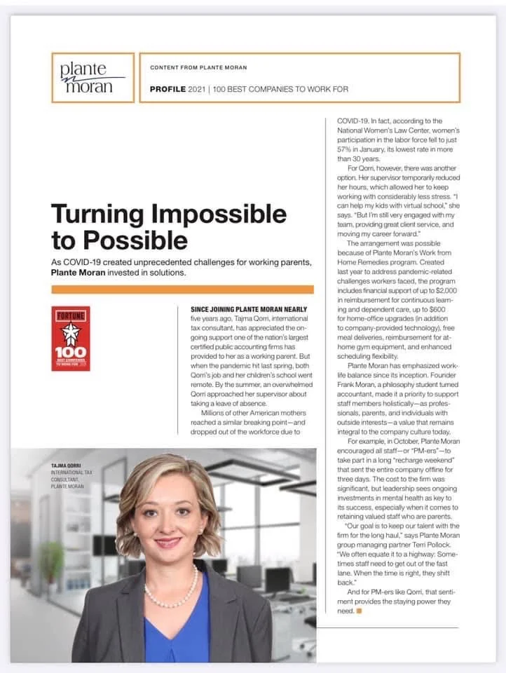 Fortune feature of Tajma Qorri