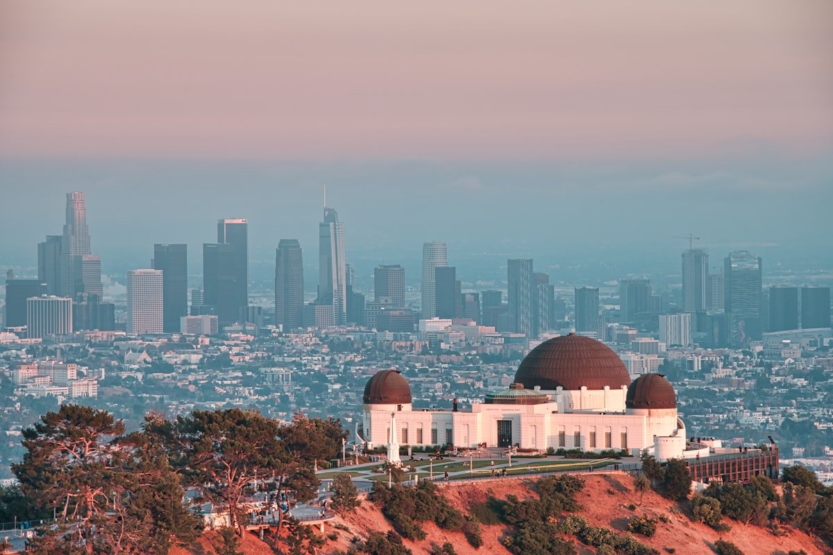 Griffith Observatory overlooking Los Angeles, California - international tax specialist serving Los Angeles